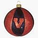 Virginia Cavaliers 3.5 Glass Basketball Ornament