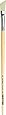 da Vinci Oil & Acrylic Series 7382 Top Acryl Paint Brush, Slant White Synthetic with Long Natural Polished Handle, Size 16