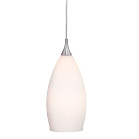 Euro Rail - 1 Light Low Voltage Mini Pendant Track Lighting Fixture - Brushed Nickel -... by Vaxcel Lighting