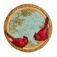 Russ Berrie SG-1671 Cardinals "Sing to the Lord a new song" stepping Stone