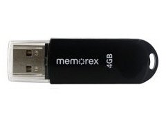 Memorex MINI TRAVELDRIVE 4GB Sleek Design