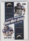 2002 Pacific Heads Up Game Worn Jersey Quads #31 - Fletch/Gayl/Jenk/McCrary