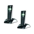 Grundig Selio Eco Duo Schnurlostelefon mit zus�tzliches Mobilteil schwarz/wei�