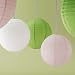 Kids Colorful Paper Lantern Lights - Paper Lantern (Green) 16 dia.