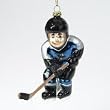 San Jose Sharks NHL Hockey Blown Glass 4" Christmas Tree Ornament - NHL Hockey