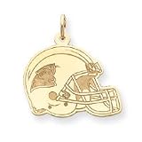 14K Carolina Panthers Large Helmet Charm - NF234