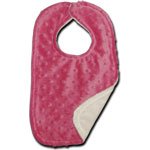 Personalized Hot Pink Cheille Bib