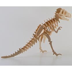 21gyy8yFC%2BL Dino Bones 3 D Wooden Kit   Tyrannosaurus