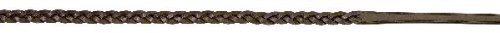 Ovation XL Braided Reins - Dark Brown - 5/8 x 66