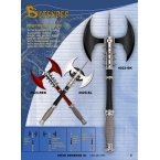 Battle Axe with Removable Blades and Spikes