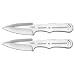Pro Thrower Combo, 2 Knives, 3.75 in. Blade, Plain, Leather