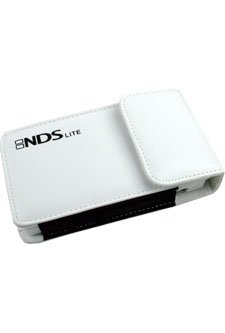 NDS Lite Leather Pocket - Pearl White