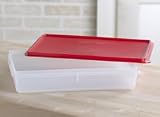 Tupperware Prep Essentials Cold Cut Keeper Chilli Red