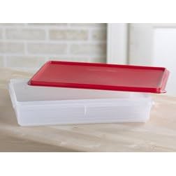 Tupperware Prep Essentials Cold Cut Keeper Chilli Red by Tupperware