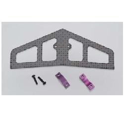 Heli-Max Carbon Fiber 3D Horizontal Fin W/Mounting Hardware Heli-Max Carbon Fiber 3D Horizontal Fin W/Mounting Hardware
