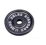 Troy Barbell BO-025 USA Sports Black Olympic Plate
