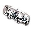 Caput Mortum - Alchemy Gothic Pewter Ring