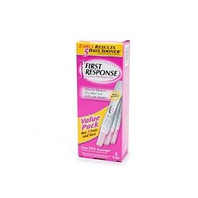 First Response- Rapid Result Pregnancy Test, 4 Tests(Bouns Size)