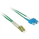 Cables to Go - Patch cable - LC single mode (M) - SC single mode (M) - 33 ft - fiber optic - 9 / 125 micron - green