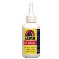 Zema Ear Miticide - Dogs And Cats 4 Oz