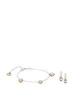 Pilgrim Conjunto de pulsera y pendientes