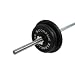 Guss-Set 47,0 Kg Langhantelstange und Hantelscheiben 30/31mm