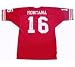 Joe Montana, San Francisco 49ers Autographed Authentic Old Style Throwback Football Jersey