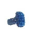 Design 6 Oval Ring Royal blue