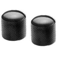 Retro Parts Fender Style Black Dome Knobs - Two pack