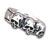 Caput Mortum - Alchemy Gothic Pewter Ring