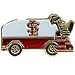 St. Lawrence Saints Hockey Ice Resurfacer Pin