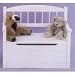 Giftmark Toy Box with Bench Seat Finish: White