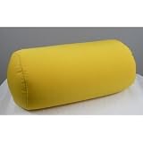 Westminster Cushie Foam Microbead Roll Pillow, Yellow