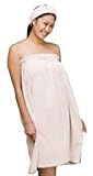 Hollywood Face Microfiber Deluxe Drawstring Spa Wrap Regular 35L x 58W (Sand)