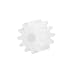 uxcell 10Pcs 122A Plastic Gear Toy Accessories with 12 Teeth for DIY Car Robot Motor