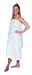 Scalpmaster Poly Cotton Client Gown, Elastic White.