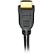 Buy HDMI Cables | HDMI Audio Cables - Steren - Video / audio cable - HDMI - 19 pin HDMI (M) - 19 pin HDMI (M) - 3 ft - ( HDMI 1.3a ) - satin black