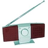 Tectron Mini FM Auto-Scan Radio w Built-In Speakers by Tectron