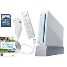 Nintendo Wii + 5 Sports Games + 2GB SD Memory Card 