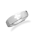 Small Band Cut-Out Cross