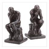 Thinker Bookends