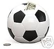 Soccer Ball (Football) Shaped Ceramic Piggy Bank