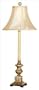 Mario 06T848 Aged Silver Buffet Lamp