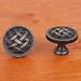 RK International Large Cross-Hatched Knob - CK751/CK751
