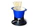 Le Creuset Enameled Cast-Iron 1-3/4-Quart Fondue Pot, Cobalt