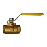Interstate Pneumatics VB04 1/4 Inch FPT x 1/4 Inch FPT, WP 600 PSI Ball Valve