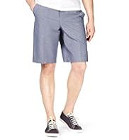 Blue Harbour Pure Cotton Striped Chino Shorts