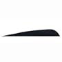 GATEWAY FEATHERS PARABOLC 5IN BLK RW 100CT