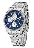 Breitling P1936212-C730-996A Mark VI Blue Dial Stainless Steel Men's Automatic Chronograph, Chronometer, Moon Phase Watch