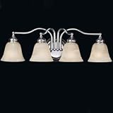 Murray Feiss Chrome Bristol Bathroom & Vanity 4 or More Bulbs